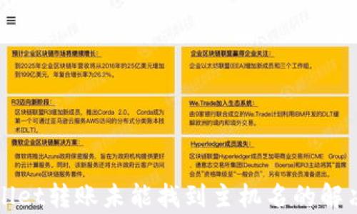 tpWallet转账未能找到主机名的解决方法