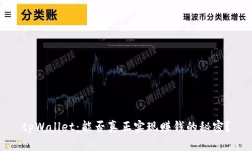 tpWallet:能否真正实现赚钱的秘密?